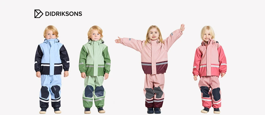 Nya vårfärger på Boardman Kids' Set Didriksons Boardman Kids' Set med nya färger