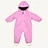 Skaloverall ISBJÖRN of Sweden Toddler Hard Shell Jumpsuit, Bubblegum