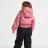 Lindex vadderad vattentät rosa vinteroverall, baksida