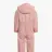 Baksida på Petite Chérie Atelier Lily rosa skaloverall